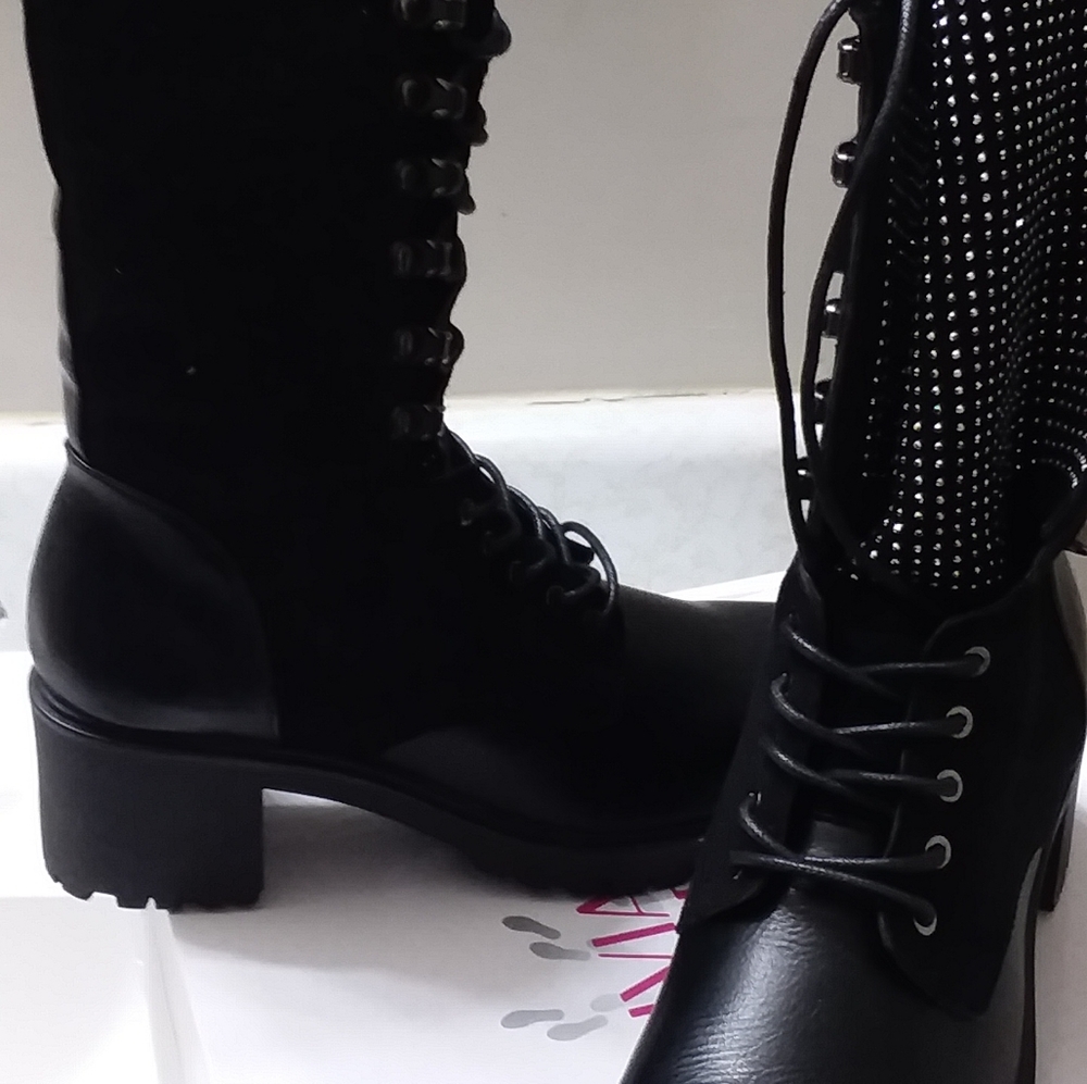 Women's  Crossroads Combat Boots By Olivia Miller
